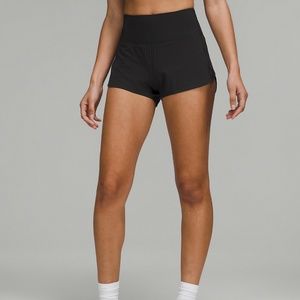 Lululemon Speed Up High-Rise Lined Short 2.5" Black